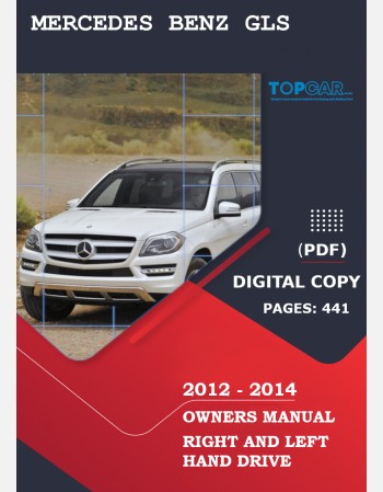 mercedes benz gls 2012 2013 & 2014 owners manual